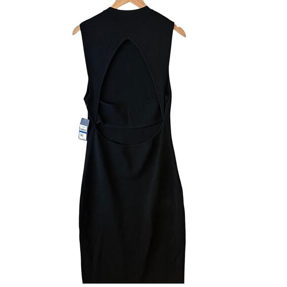 Rachel Roy Sleeveless Cutout Back Knit Dress Women XL Career Office Siren New - Picture 4 of 11